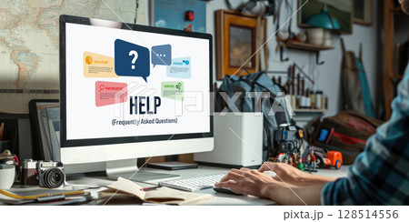 Help screen on the website provide answer to FAQ brisk 128514556