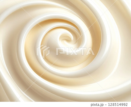 クリーム状のシンプルなテクスチャ背景素材 128514992