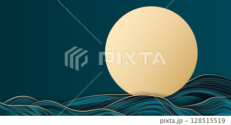 中秋 仲秋 中秋節 128515519