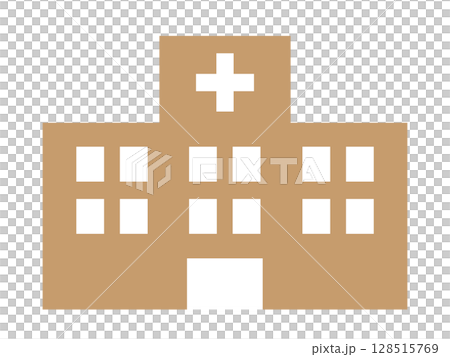 醫院圖示(醫療機構輪廓) 醫院圖示(醫療機構輪廓) 128515769
