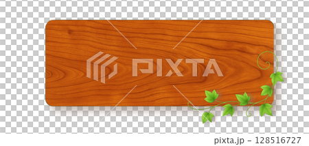 天然木紋橫幅(櫻桃木×常春藤裝飾,右下) 天然木紋橫幅(櫻桃木×常春藤裝飾,右下) 128516727