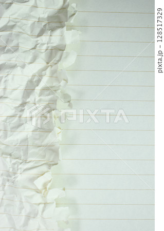 crumpled line paper texture background, blank sheet notebook crumpled line paper texture background, blank sheet notebook 128517329