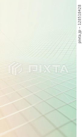 Empty space background with a grid in the form of square tiles. 128518428