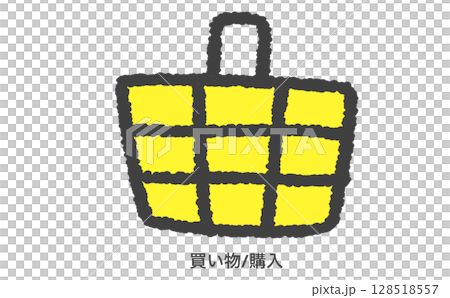 買い物かごのアイコンイラスト 128518557