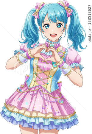 beautiful girl with pink hair and pink beautiful girl with pink hair and pink 128518627