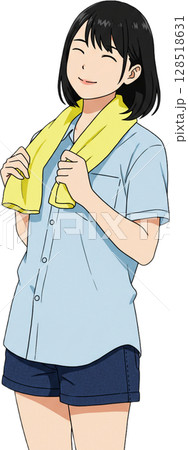 a view of girl 128518631