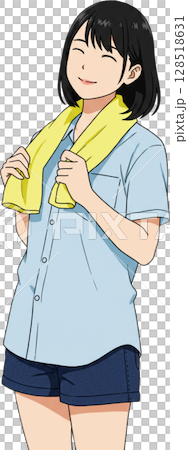 a view of girl 128518631