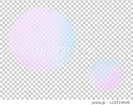 粉紅色和淺藍色的淺水彩紋理圓圈 128519406