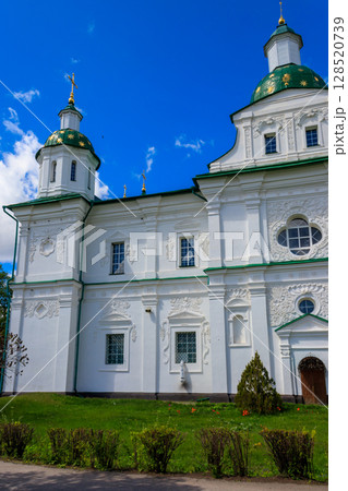 Saviour-Transfiguration Mhar Monastery near Lubny in Poltava region, Ukraine Saviour-Transfiguration Mhar Monastery near Lubny in Poltava region, Ukraine 128520739