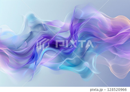 滑らかなグラデーションの抽象背景素材 128520966