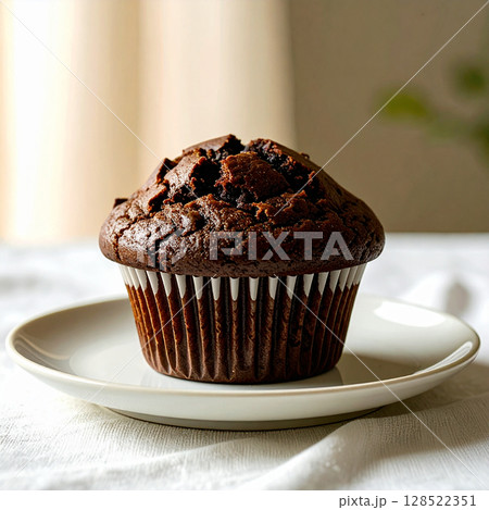 chocolate muffin, sweet, rich chocolate, muffin cup, dessert, soft, dark chocolate, baking, snack, cafe, moist, mini muffin, brownie, fluffy, baked good, chocolate chip, pastry, homemade, delicious, c 128522351