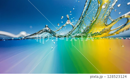 水のイメージ画像 128523124