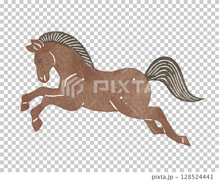 奔跑的棕色馬 奔跑的棕色馬 128524441