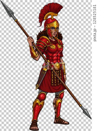 samurai warrior with swords cartoon samurai warrior with swords cartoon 128525181