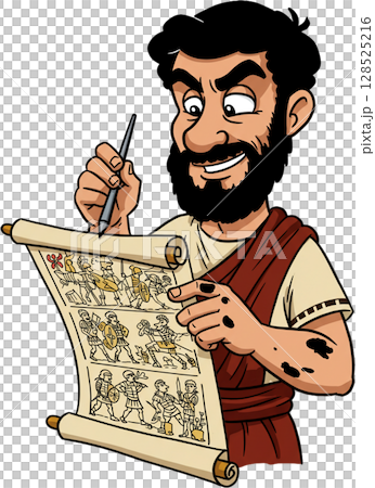 Roman scribe 128525216