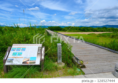 流れ橋　八幡市 128527444