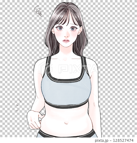 20多歲女性（乾淨型）_puyopuyo肚子 128527474