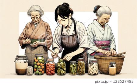 食の伝統の継承 128527483