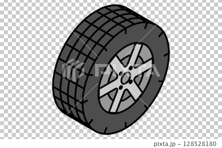 タイヤ、シンプルでかわいいアイソメトリックの線画アイコン タイヤ、シンプルでかわいいアイソメトリックの線画アイコン 128528180