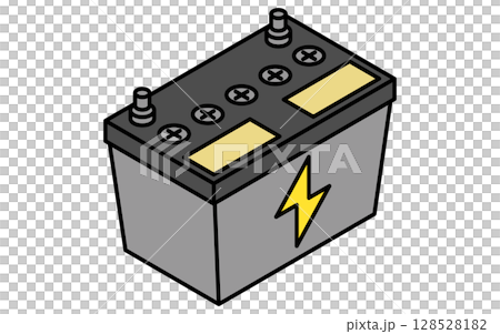バッテリー、シンプルでかわいいアイソメトリックの線画アイコン バッテリー、シンプルでかわいいアイソメトリックの線画アイコン 128528182