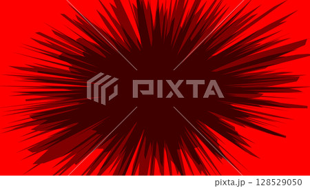 abstract red exploding lines background  128529050