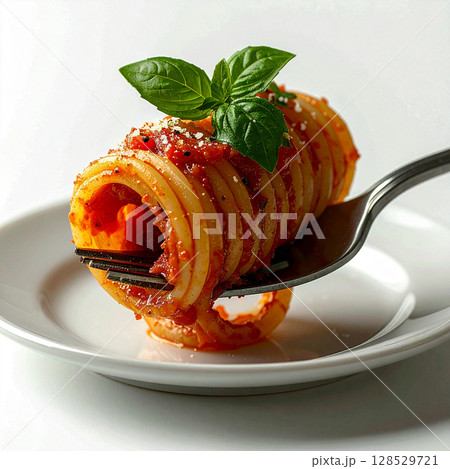 pasta, spaghetti, creamy pasta, tomato sauce, noodles, aglio e olio, vongole, pesto, carbonara, Italian, parmesan, basil, oil pasta, ragu, seafood pasta, penne, fusilli, linguine, garlic, olive oil, a 128529721