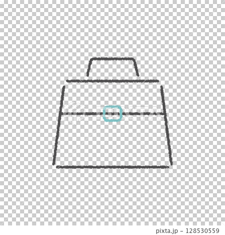 簡單的包圖示[僅限線路] 128530559