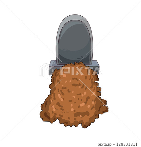 illustration of grave 128531811