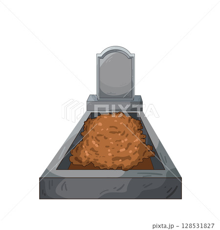 illustration of muslim grave illustration of muslim grave 128531827