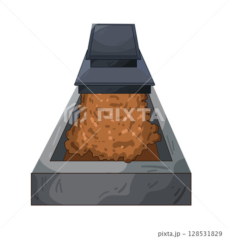 illustration of grave illustration of grave 128531829
