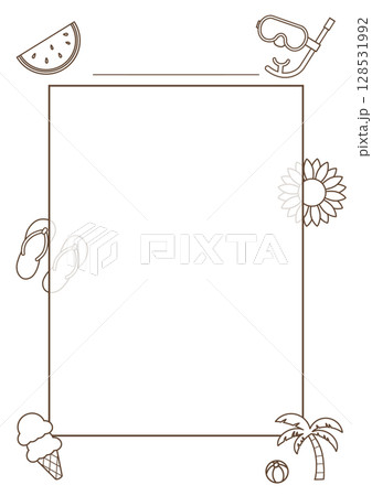 夏の背景　C-1 128531992