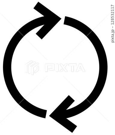 シンプルでスタイリッシュな矢印 ベクター シンプルでスタイリッシュな矢印 ベクター 128532117