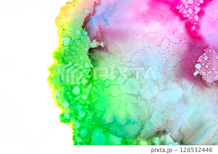 アルコールインク 大人綺麗な背景画像 128532446