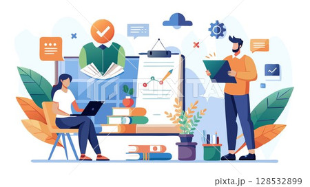 Many tutoring programs offer customized learning plans, addressing individual student strengths and weaknesses. 128532899