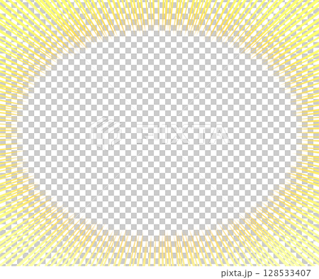 Shining orange yellow concentrated line frame background Shining orange yellow concentrated line frame background 128533407