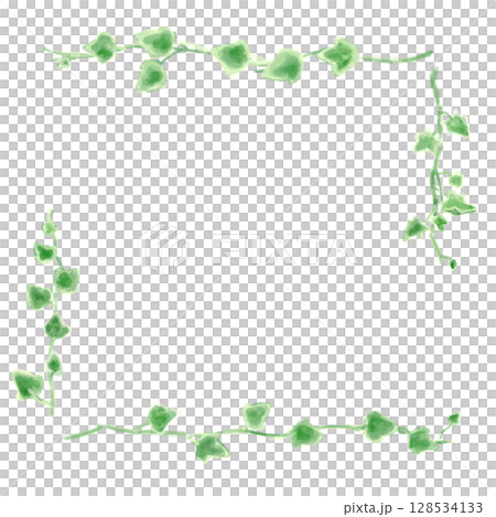 常春藤插圖集，植物自然風格。 128534133