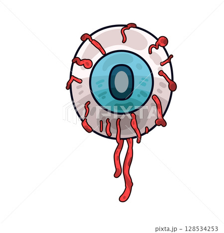illustration of red eyes illustration of red eyes 128534253