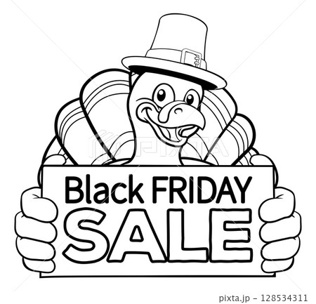 Turkey Thanksgiving Cartoon Bird Christmas Mascot Turkey Thanksgiving Cartoon Bird Christmas Mascot 128534311