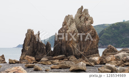 和歌山 串本 橋杭岩 128534989