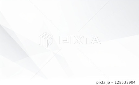 Abstract blue and white background with a smooth, bright wave pattern design 128535904