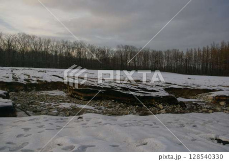 2016年8月30日大型台風本州を縦断し北海道十勝清水の田畑の爪跡 10週間後2 128540330