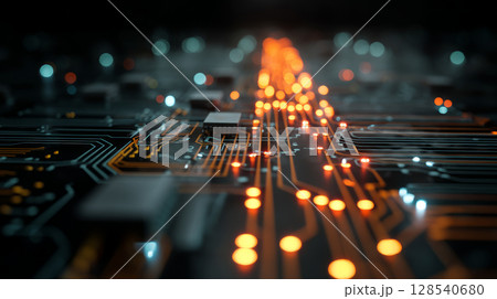 Circuit programming, big data server and information technology for software coding, digital future internet and crypto computer code. Abstract pattern, iot network engineering and IT cloud 128540680
