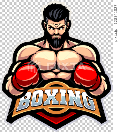 Boxing esport mascot 128541027