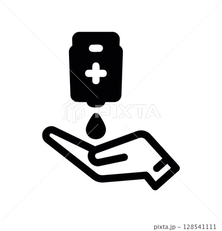 Hand cursor icon 128541111