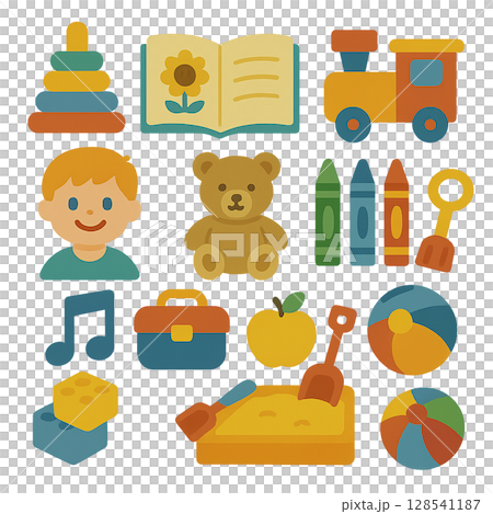 托兒所插圖集 托兒所插圖集 128541187