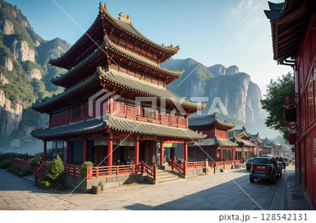 中華な風景 128542131