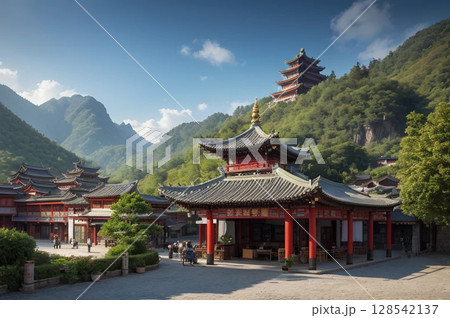 中華な風景 128542137