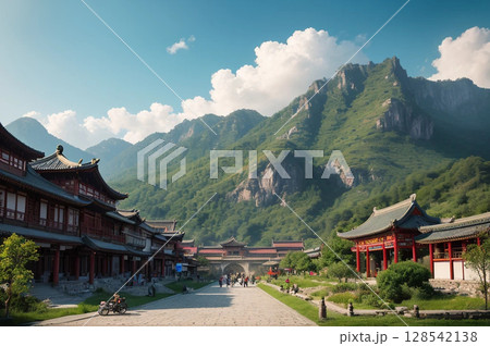 中華な風景 128542138