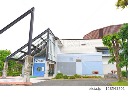 長野県千曲市、あんずホールの風景 128543201