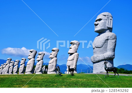 モアイ像 モアイ像 128543292